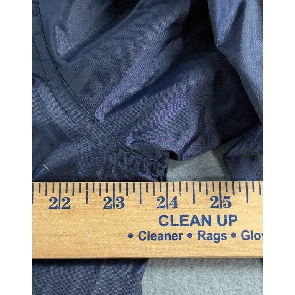 Clique Mens Vintage 90s USS Arizona‎ Pearl Harbor Windbreaker Jacket Medium Navy